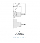 Coil 12VDC 20W h = 51.3mm